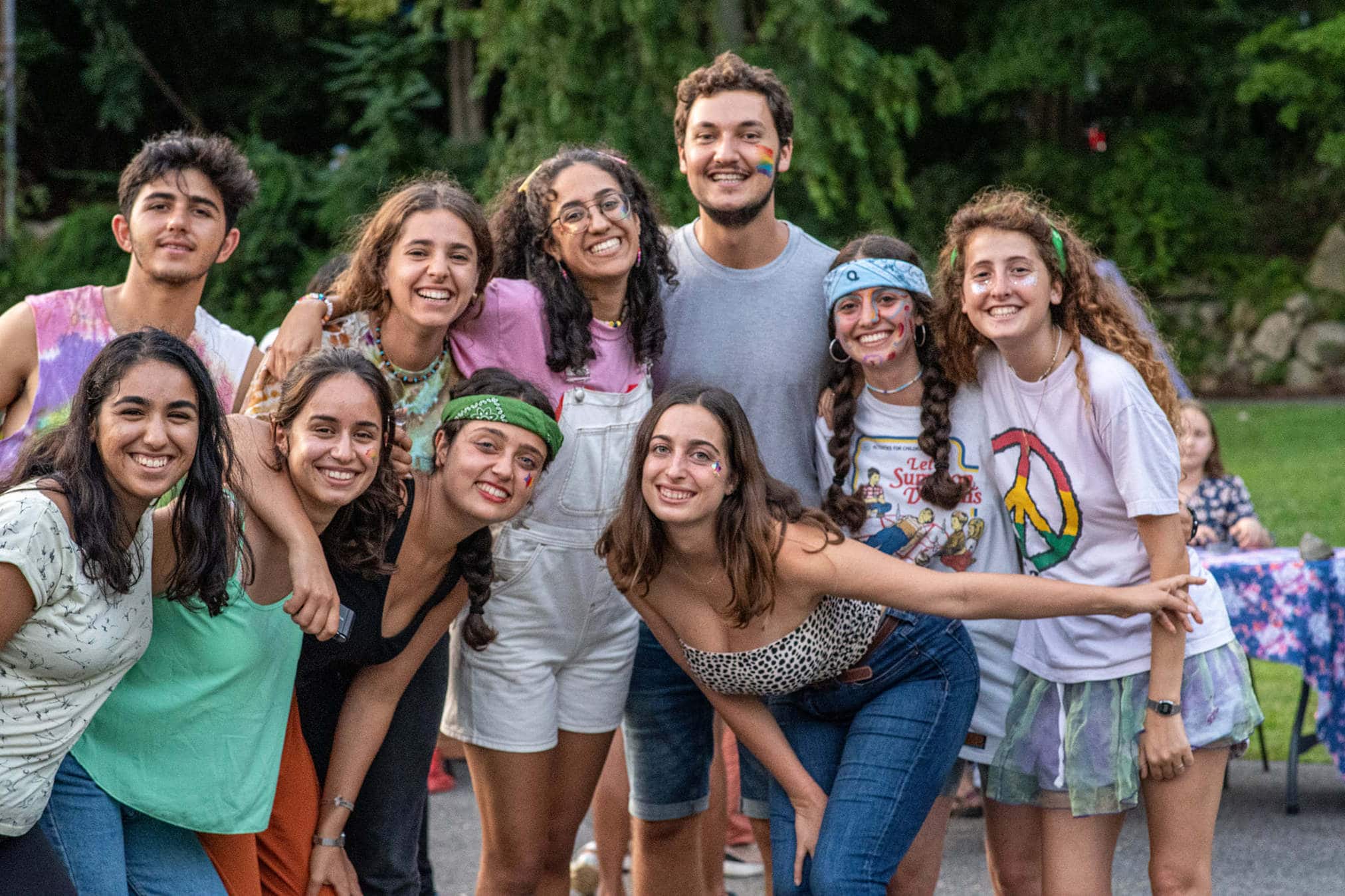 group of campers