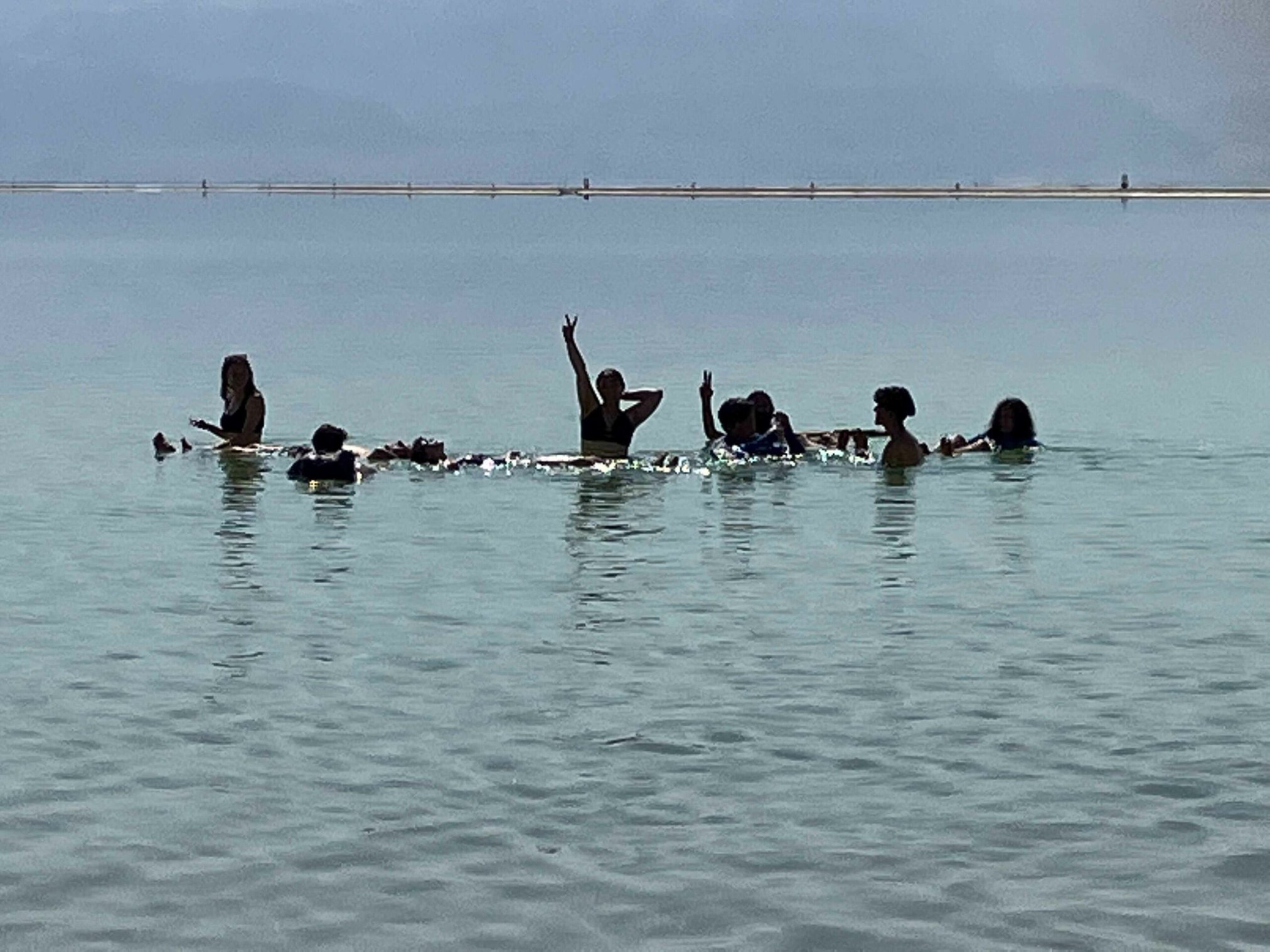 Group in water